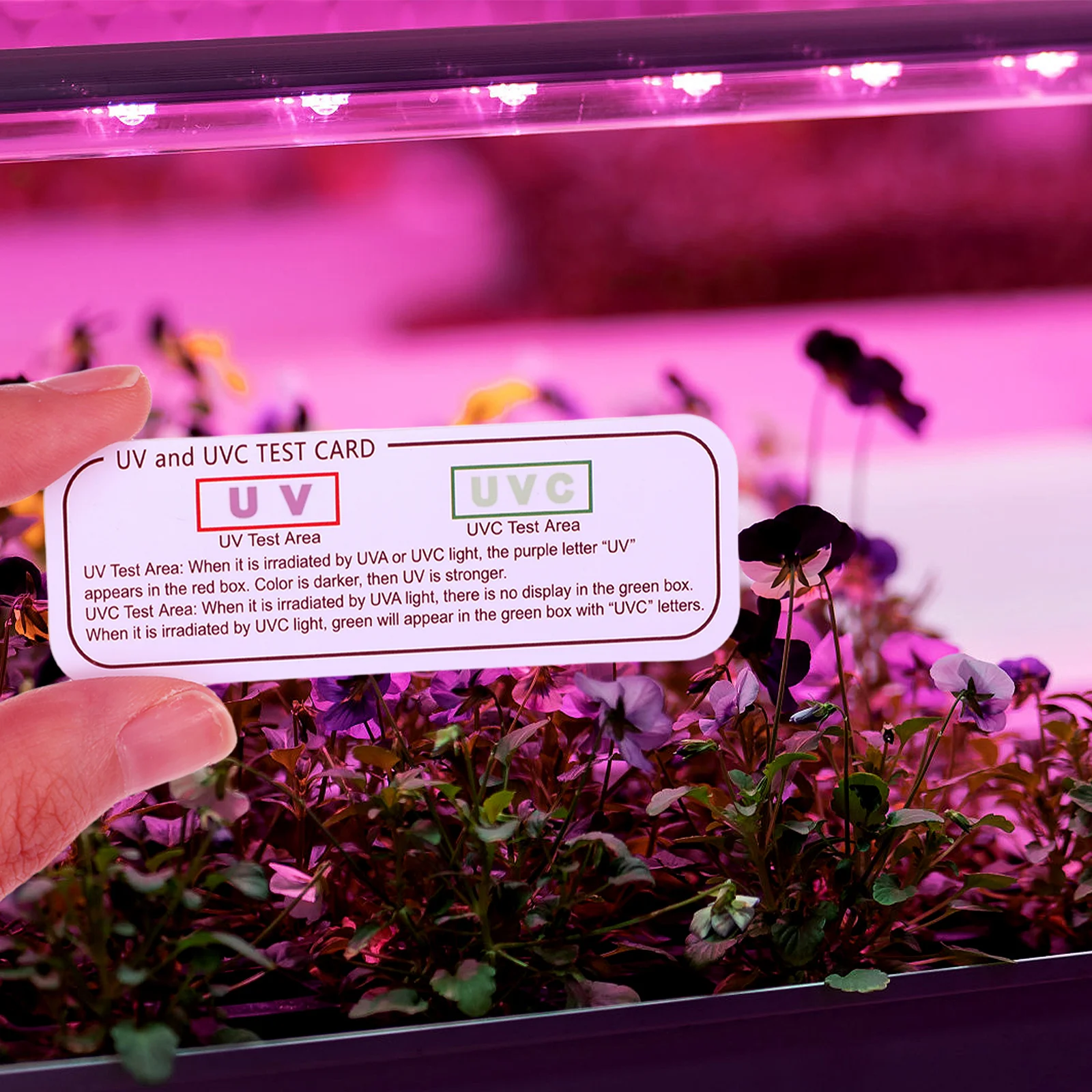 6 قطعة بطاقات كشف الأشعة فوق البنفسجية Uvc-Uva شرائط الاختبار لقياس كثافة ضوء الشمس مؤشر الأشعة فوق البنفسجية ورقة اختبار جهاز لحام