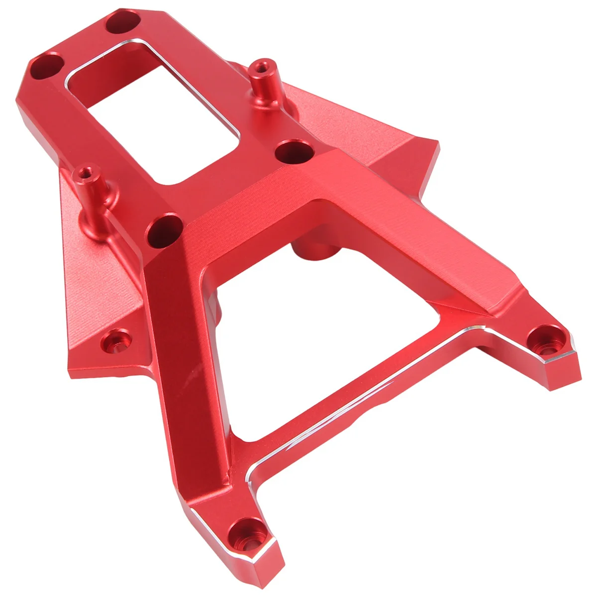 Lo-ok Metal Servo Mount Steering Cover Chassis Brace for 1/6 XRT 8S 4WD 78086-4 for Truck RC Car Parts Red