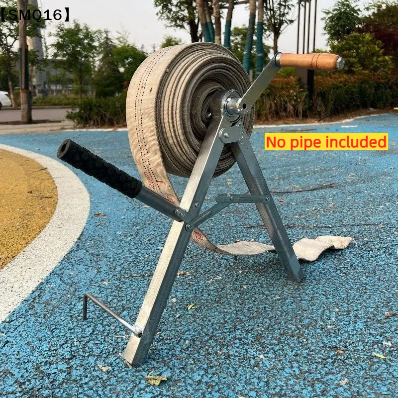 Portable Hose Reel Machine Manual Fire Water Pipe Winder Foldable Agricultural Irrigation Artifact Winding Rack【SMQ】