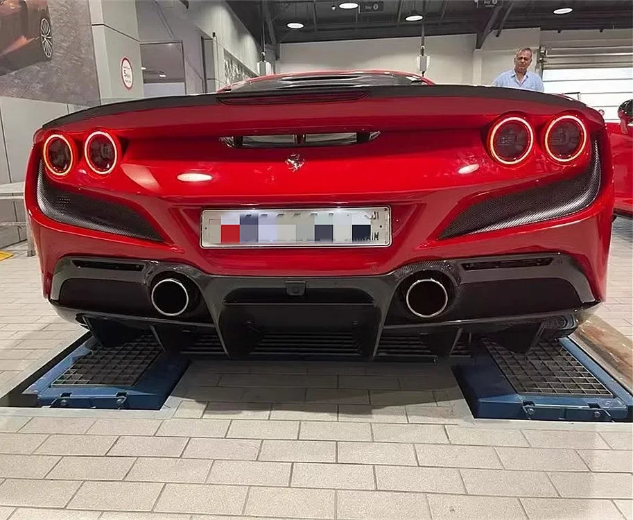 

For Ferrari F8 body kit F8 refitted and upgraded Novit carbon fiber front lip rear lip skirt tail wing