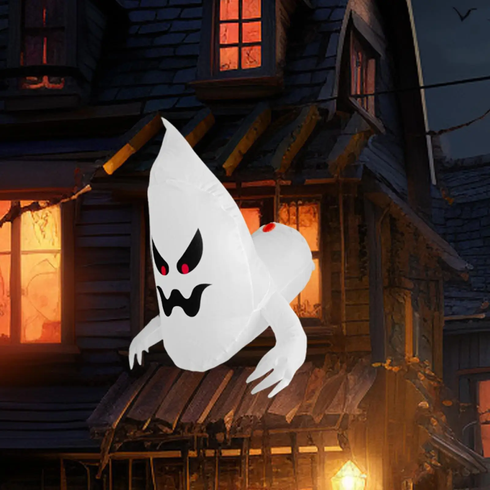 Halloween Inflatable Outdoor Decorations Ornament Decoration with Suction Cups for Party Balcony Holiday Yard Outdoor