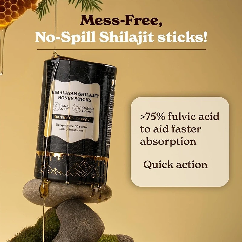 

Himalaya Shilajit Honey Stick Натуральный чистый продукт, который регулирует кишечную энергию. Уход за кожей. Красота. Легко носить с собой.