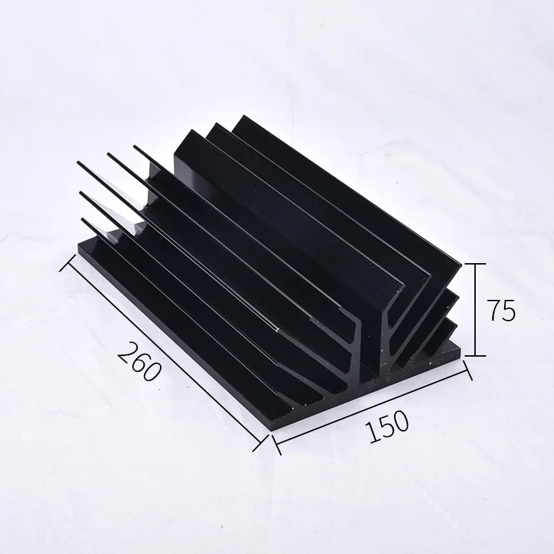 

1 шт. PASS мощный усилитель класса A, специальный радиатор HIFI DIY, радиатор 150*75*260 мм