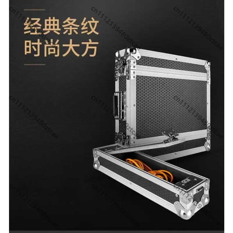 New Upgraded 2U Flight Case for Video Processor and Sending Card, Stage Equipment Protective Rack Case