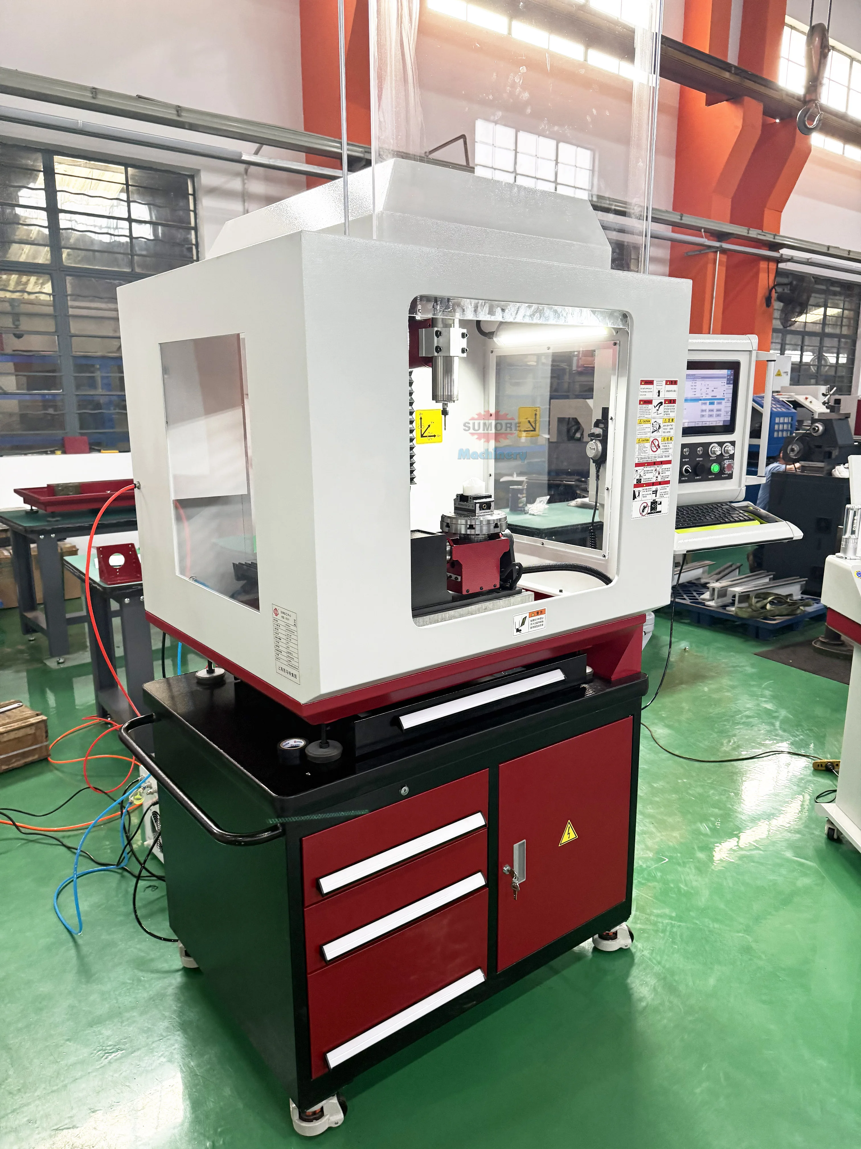 SUMORE CNC 5-osiowy Mały Piono – Cnc Milling Machine recenzja i cena