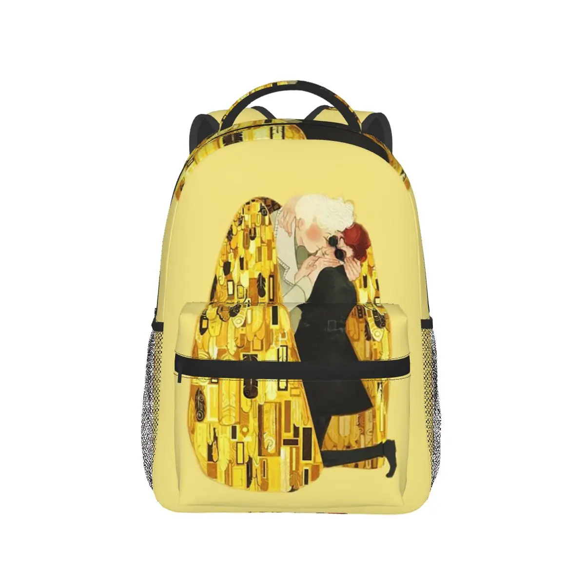 Good Omens TV-Serie Grafik-Rucksack, heißer Verkauf, Tagesrucksack, große Kapazität, Kinder-Büchertasche, Schultasche, Umhängetaschen für Männer und Frauen