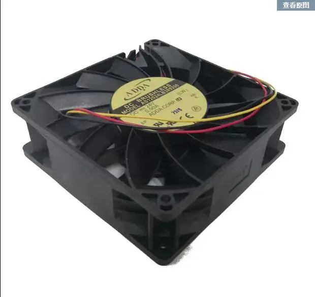 

ADDA AS12024HB389200 DC 24V 0.90A 120x120x38mm 3-Wire Server Cooling Fan