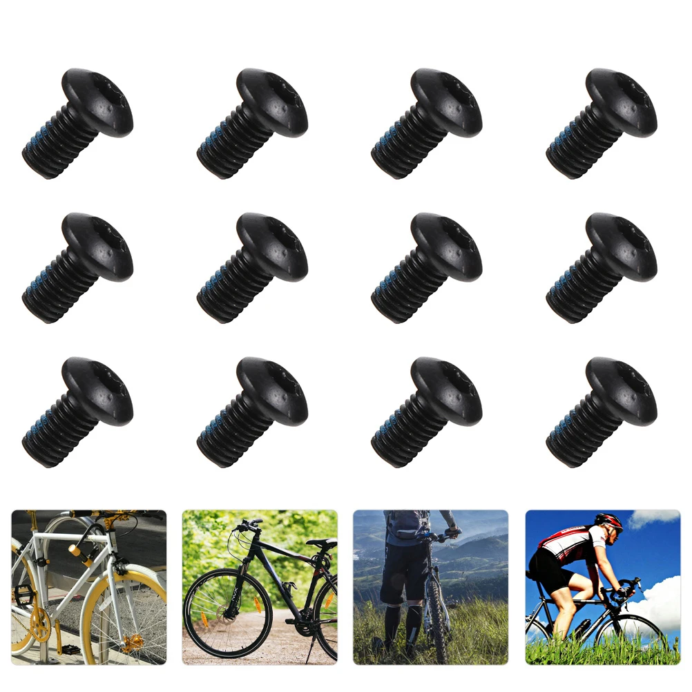 2 Boxes Bike Disc Rotor Bolts Durable Fixing Screws Bicycle Parts Bike Disc Rotor Bolts Fixing Screws