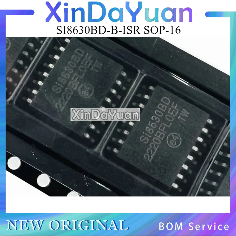 5  pcs  SI8630BD-B-ISR Si8630BD  SOP-16  3-channel Digital Isolator