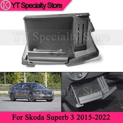 Kamshing Front Left Dash Storage Box Compartment Glove Box Handle Switch For Skoda Superb 3 2015-2022