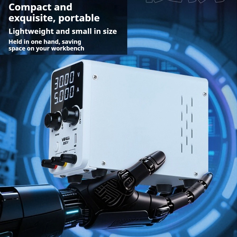 High-precision DC Regulated Power Supply 30V 5A Smart Temperature-Controlled USB Fast Charging/Multiple Protection Power Supply