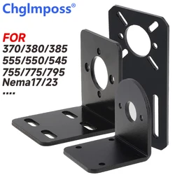 DC Motor Mount Bracket L Shaped Fixing Mounting Bracket Straight Plate Holder For 550/775/895/365 Stepper 28/35/42 Nema17/23