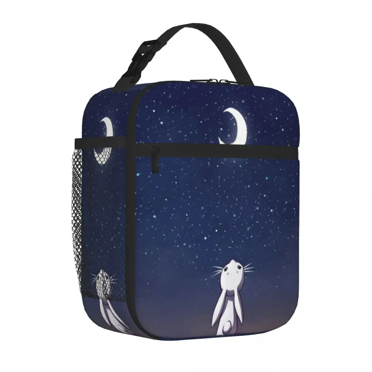 Bestselling Moon Bunny Plain Design Compact Lunch Bag Homemade Bento Adult Lunch Bag