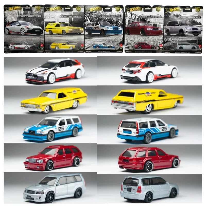 

Hot Wheels Fast Wagons Series Alloy Car Model FPY86 Rs6 Collectible Toy for Children Genuine Birthday Gift Surprise Play Vehicle