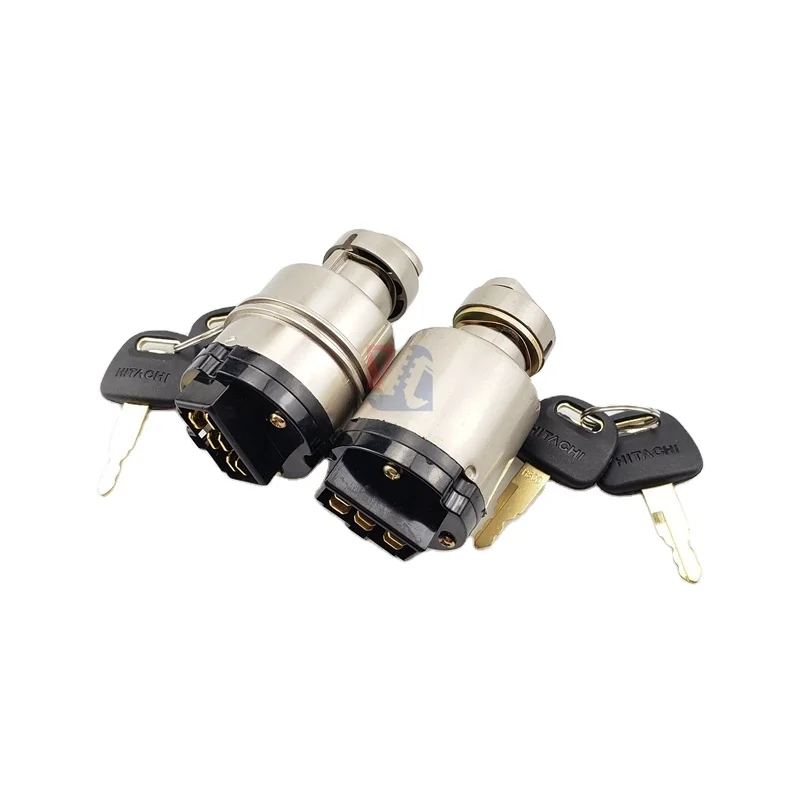 

Electric Door Lock Ignition Start Switch for Hitachi Construction Machinery for EX ZAX120 200 240 330-3-5-6 Models