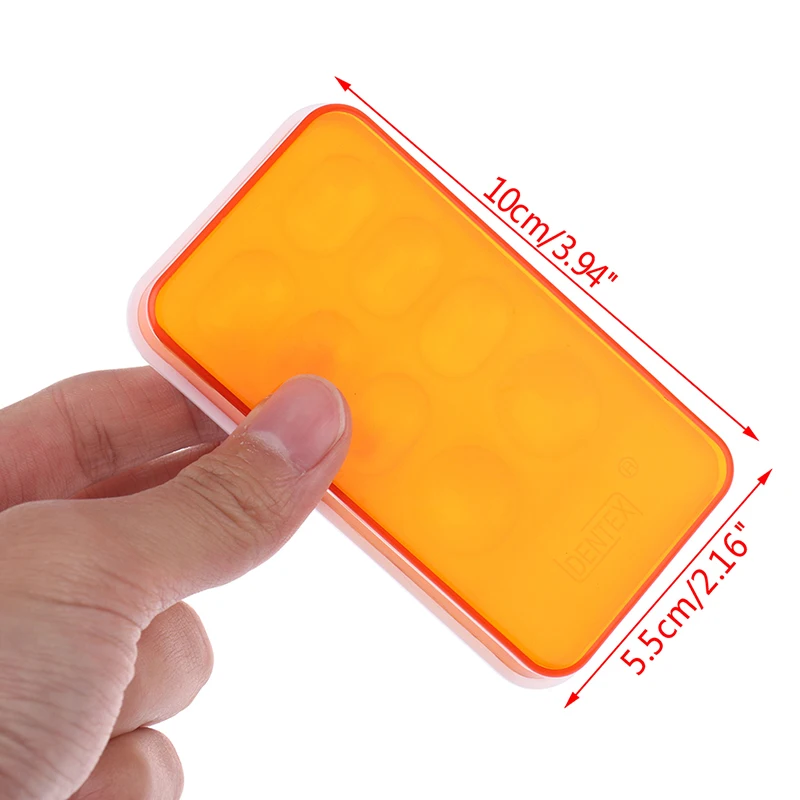 20pcs Mixing Watering Moisturizing Plate Dental Palette With Cover 8/4 Slot Palette Dental Lab Equipment Resin