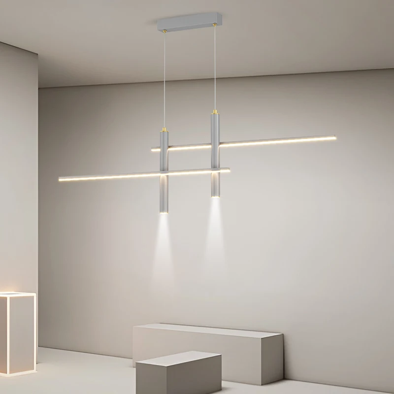 Lampe LED Suspendue au Design Minimaliste, Luminaire Décoratif d'Nik, Idéal pour une Salle à Manger ou une Cuisine