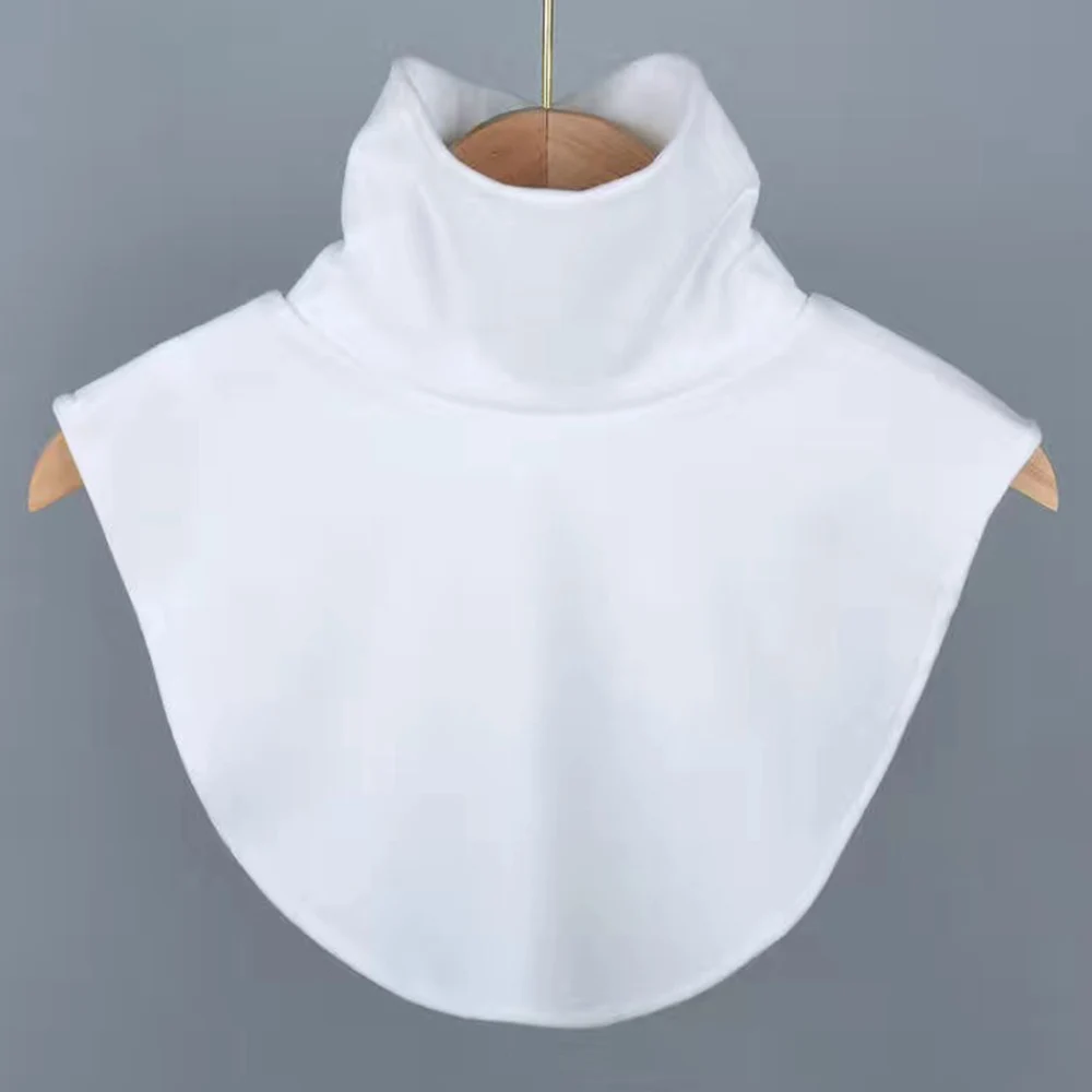 Fake Collar Tippet Shawl Scarf Turtleneck Neckerchief Elegant Neck Scarf Comfort Skin-friendly Fashion Clothing Accessories