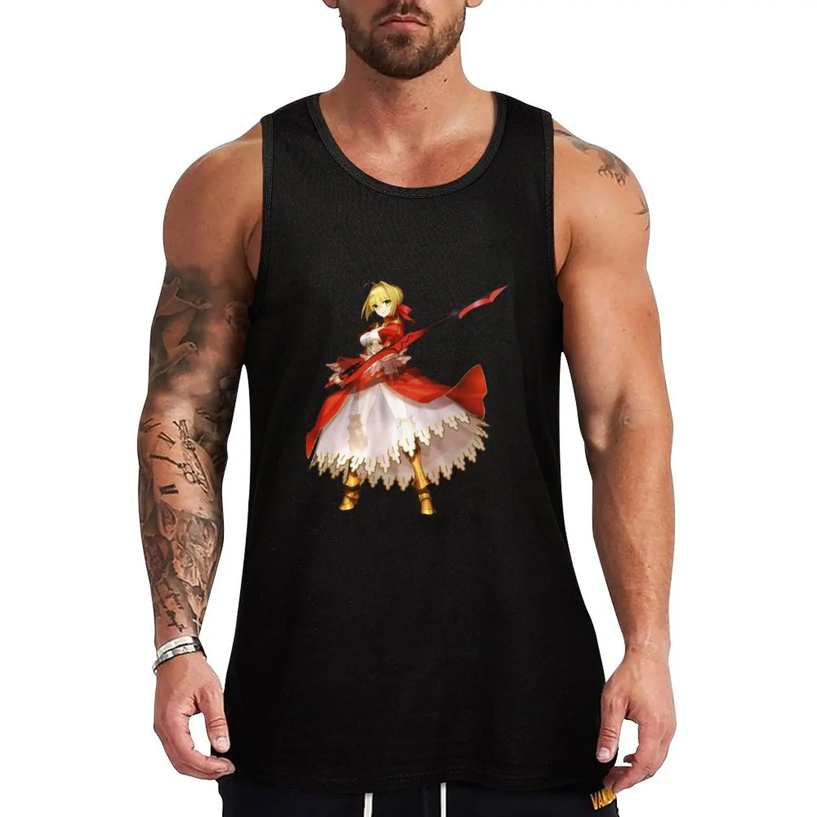 

Fate EXTRA - Nero Claudius Caesar Augustus Germanicus Tank Top men gym gym shirts Men's summer t-shirt summer clothes for men