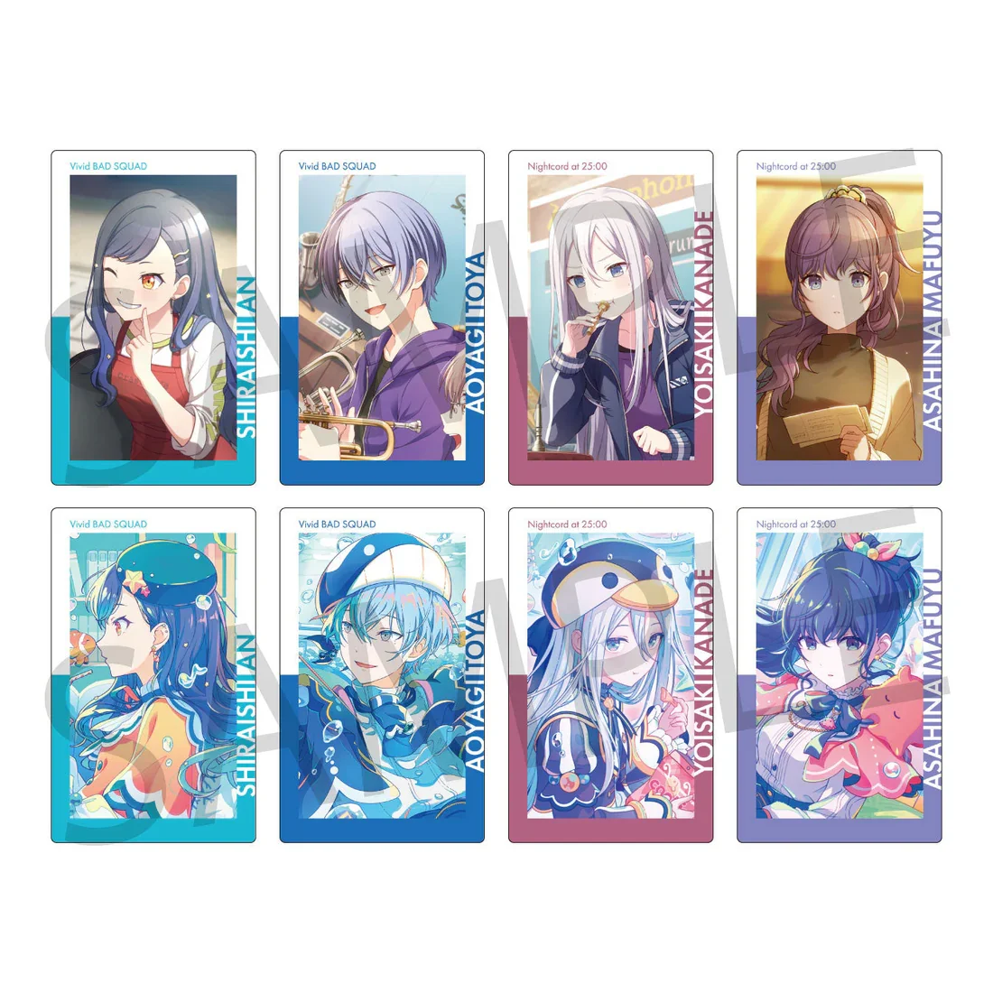 Proyecto SEKAI vol. 23 C Juego VBS MMJ Toya Kanade Mafuyu Una tarjeta Epick de Haruka Airi Shizuku EPICA