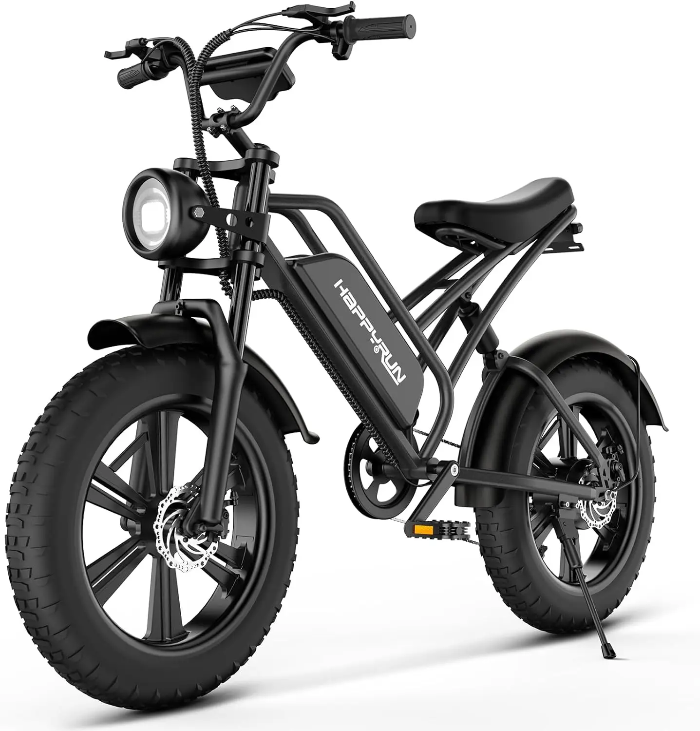 

Electric Bike for Adults, 20" Fat Tire Ebike with 1500W Brushless Motor/ 48V 18Ah Removable Battery, Up to 30MPH / 68 Miles