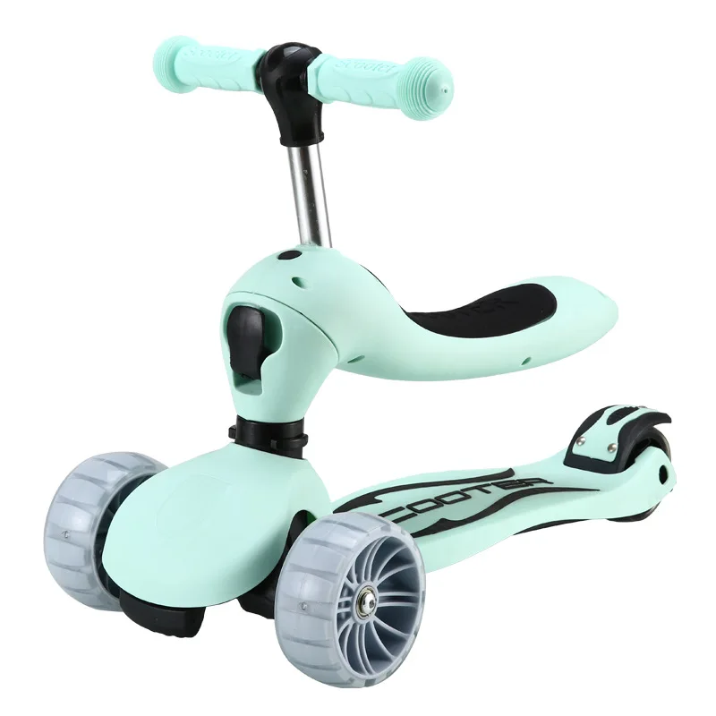 Child Kids Baby Kick Scooter & Balance Bike For Ages 24-72 Months