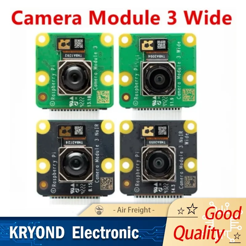 Raspberry Pi Camera Module 3 Wide NoIR Night Vision Auto Focus 12MP