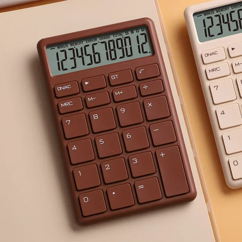 Simple Financial Accounting Calculator Portable Multifunctional Office School Student Desktop Stationery Small Size