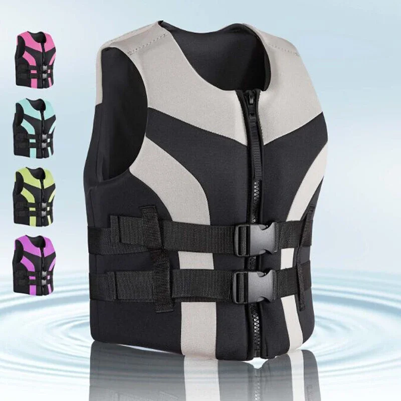 Foam Neoprene Life Jacket Ocean Marine Boat Jet Ski Kayak Adult SUP Surfboard Impact Life Vest