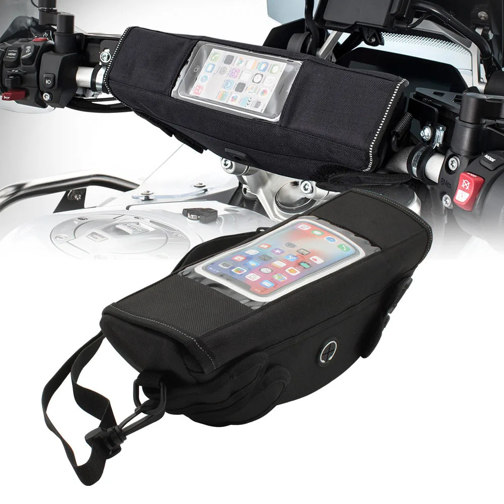 Modern waterproof motorcycle handlebar travel bag for BMW F750GS F850GS R1200GS ADV F700GS 800GS R1250GS S1000XR storage bag