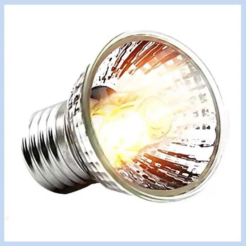 

AS63-10PCS Reptile Lamp Bulb Turtle Basking UV Light Bulbs Heating Light Full Spectrum Sunlamp For Amphibians