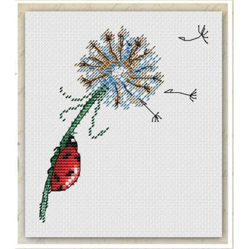 ZZ1345 Christmas Decoration Diy Cross Stitch Kits Pictures Without Crochet Crafts Hook Animal Crossing Pictures For Home Gift