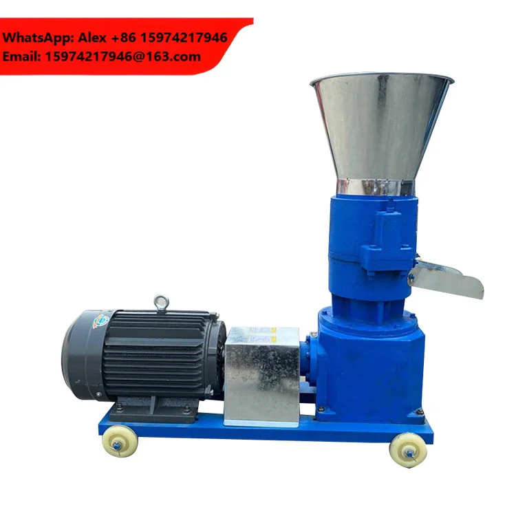 Animal Poultry Cattle Chicken Fish Feed Pellet Making Machine Floating For Livestock Feed