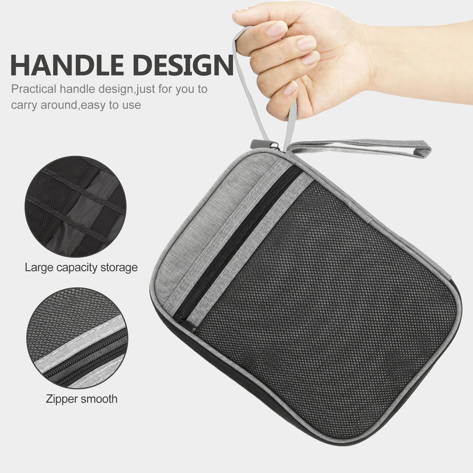 

Watch Storage Bag Accessory Band Case Organizer Watchband Holder with Cover Display