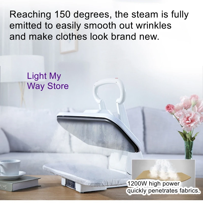 Portable steam iron ironing board automatic mini steam ironing machine home commercial drying sheets