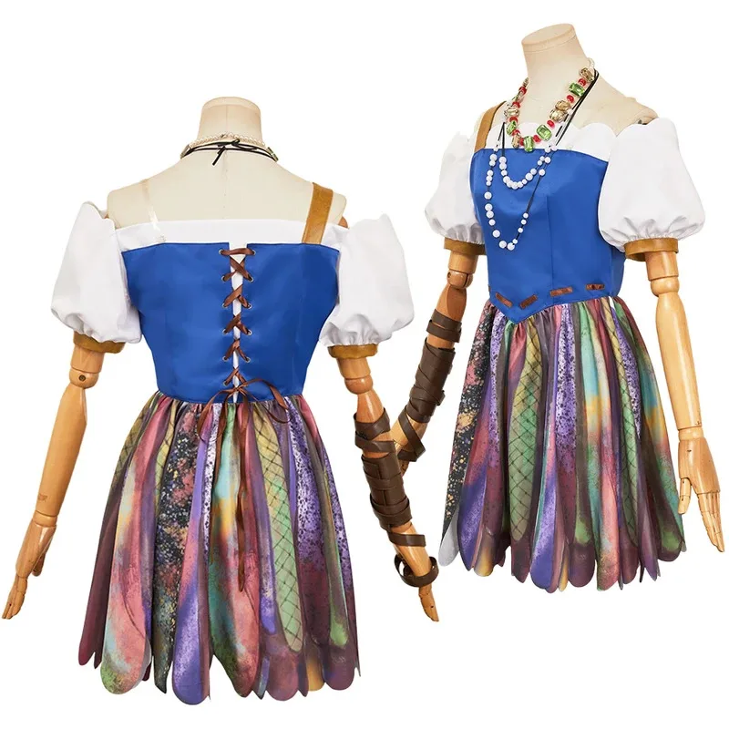 판타지아 골딜록스 코스프레 의상 만화 부츠 입은 고양이 의상 여성 판타지 할로윈 카니발 파티 의상 yi;4