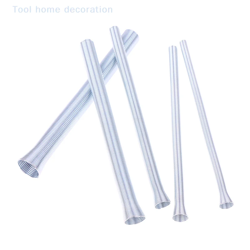 5 unids/set dobladores de tubo de cobre de resorte de estilo exterior CT-102-L tubo de línea de doblado para O.D. Dobladora de tubos de 1/4" a 5/8"