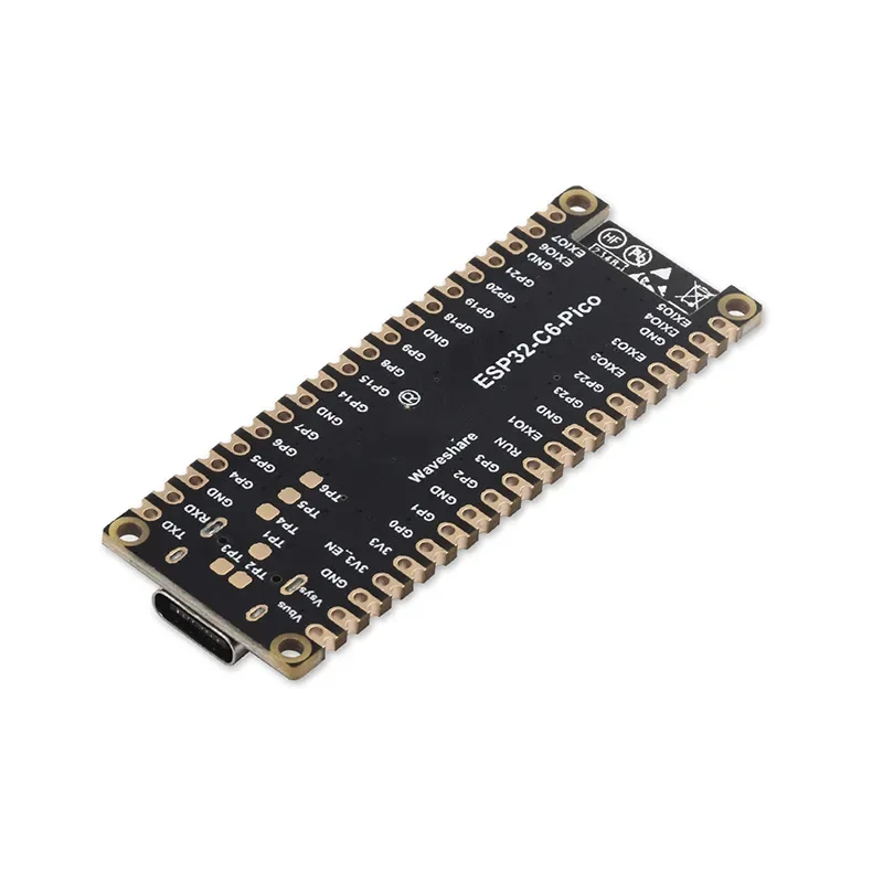 ESP32-C6-Pico Development Board Wifi6 Bluetooth 5 160MHz Processor Based on DC-DC Chip MP2814 Compatible with Raspberry