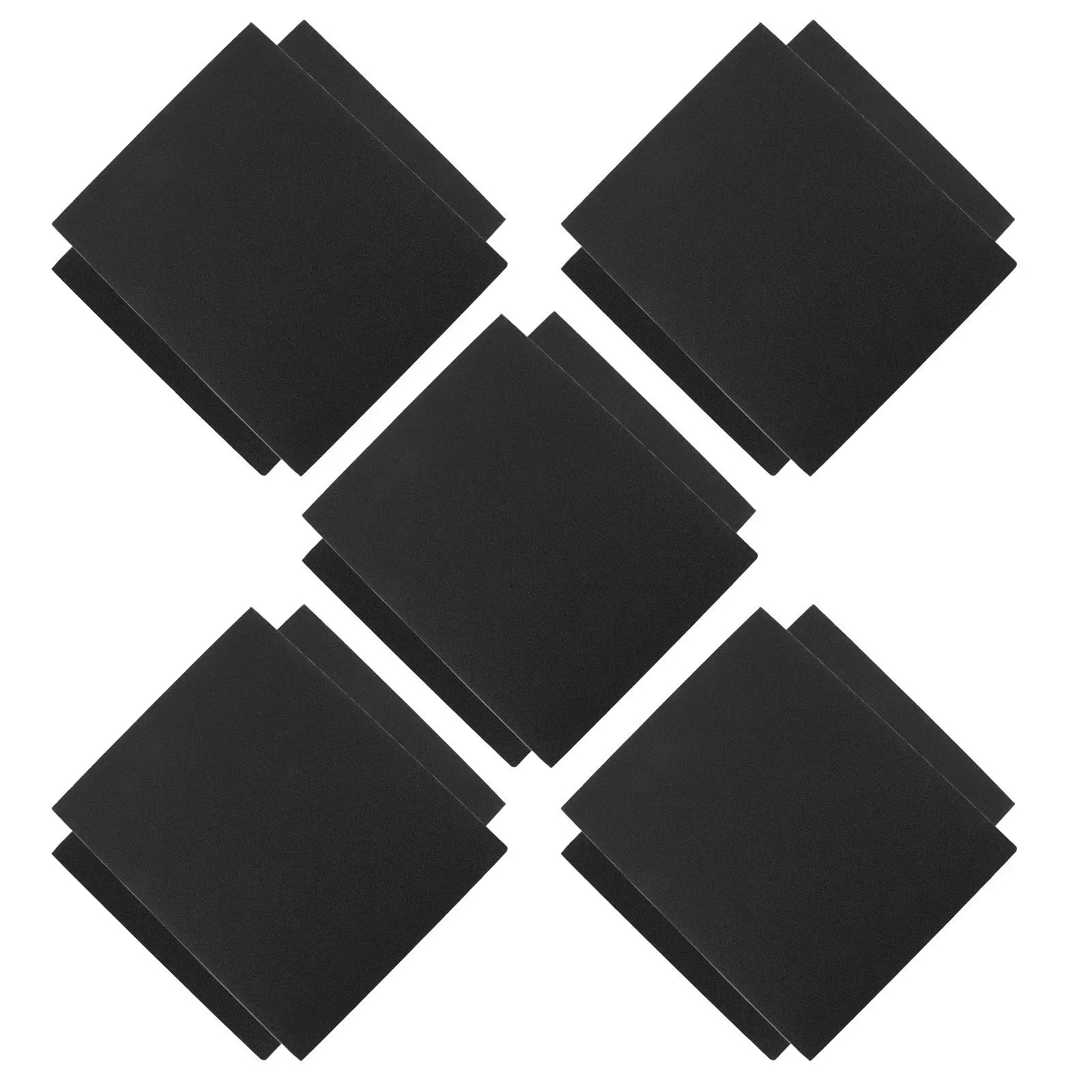 10 Pcs Self-adhesive Pet Sandpaper Dog Replacement Coarse Nail File for Dogs Buffer Grooming Board Cat Scratcher