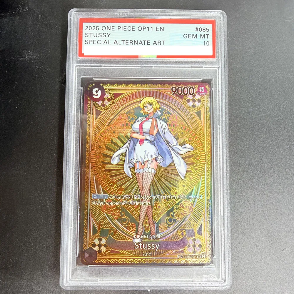 one piece card game stussy TCG - - Carrying On His Will 085 PSA Authenticated 10 Card to your vault OP04-084 Stussy :: Common One