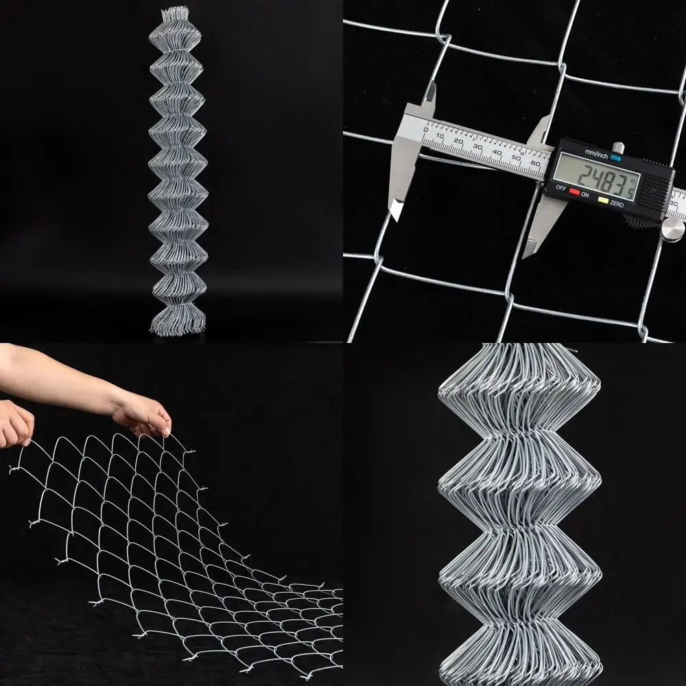 

Оцинкованная сетка для кур 13 калибра с ромбовидными отверстиями 2,5 дюйма, 36x33 фута, для ограждений садов и птичников