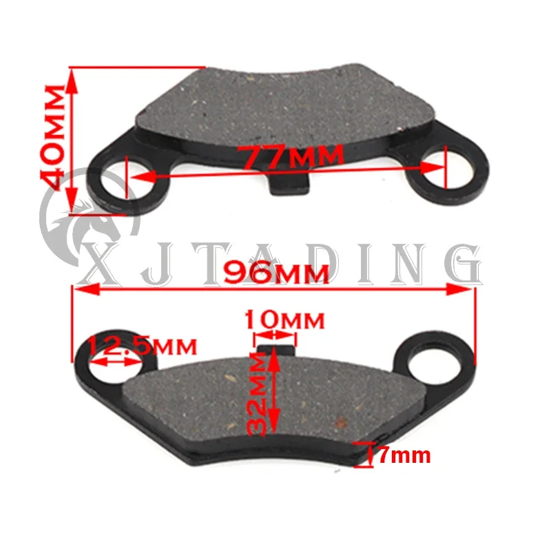 6pair/12pcs Motorcycle Front Brake Pads for CFMOTO CF500 CF600 X5 X6 X8 ATV UTV Buggy 4x4 Quad Bike Parts