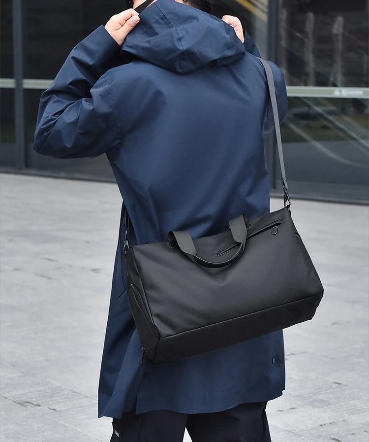 New Fitness Bag, Large-capacity Storage Bag, Sporty and Casual Independent Shoe Compartment, Dry and Wet Separation Handbag Bags