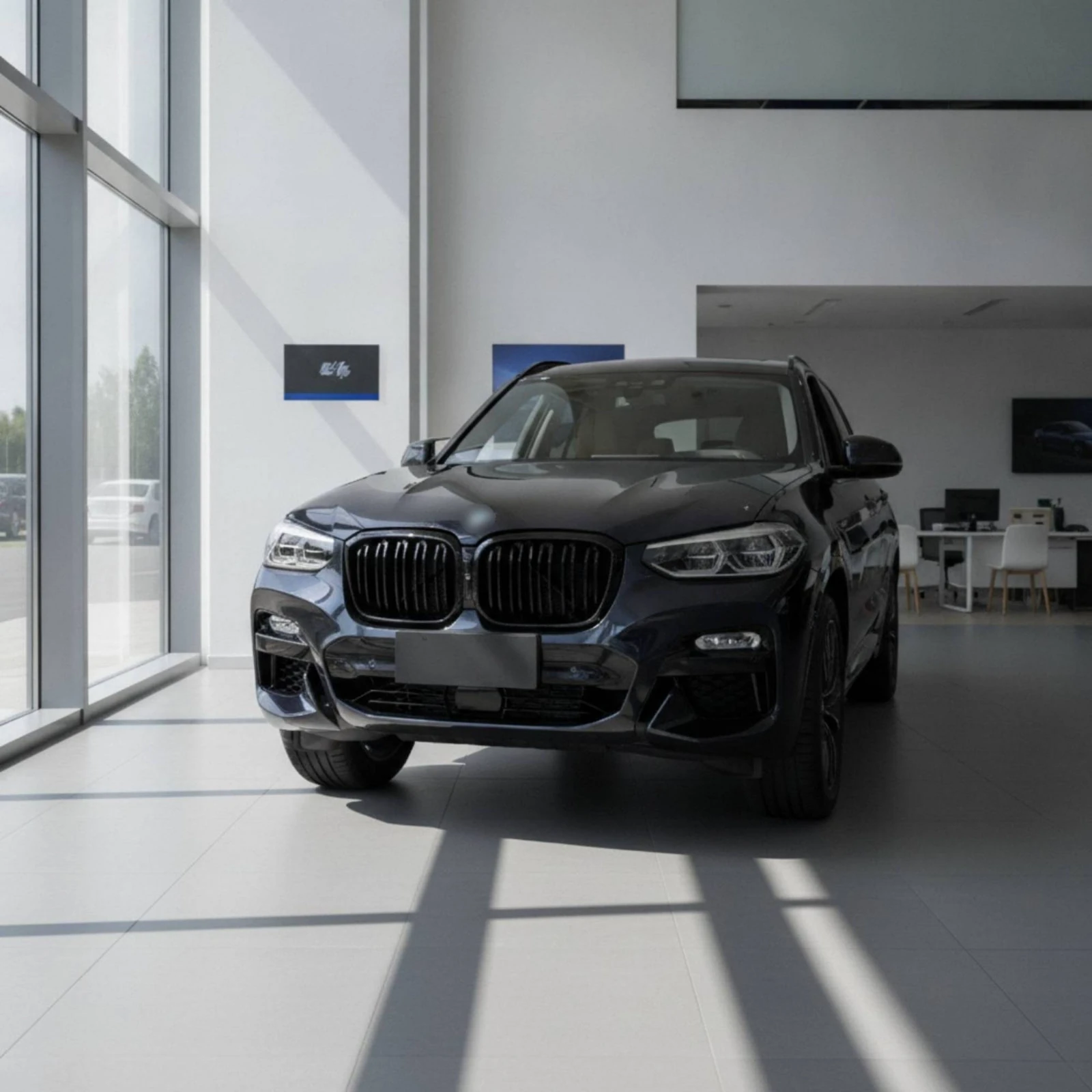 doubleBar Kidney Grille Painted Front Kidney Grille Lightweight Long-Lasting