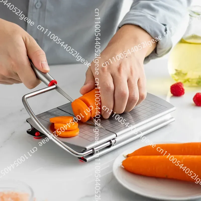 Kitchen Tools with Graduated Stainless Steel Cheese Slicer Ham Cutter Butter Cheese Splitter