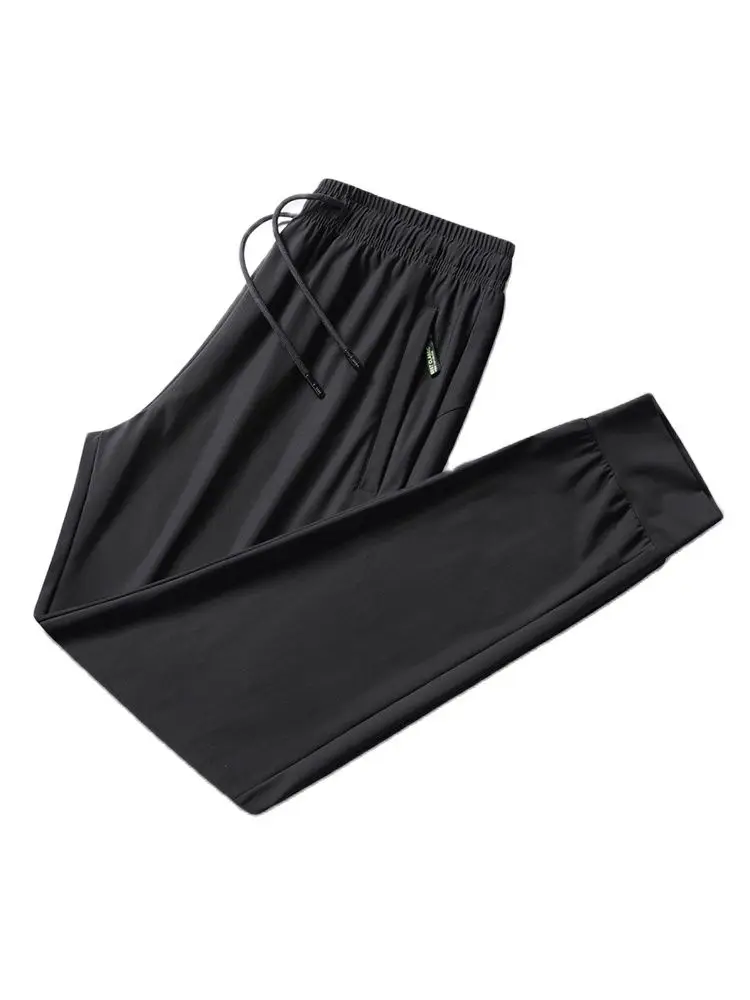 Summer Casual Sweatpants Quick-drying Sports Trousers Male Mesh Breathable Trackpants Big Size 6xl 7xl 8xl 9xl Men Joggers Pants