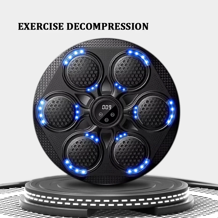 Picture 6: Digital Wall Mount Boxing Target Striking Pad Smart Music Boxing Machine