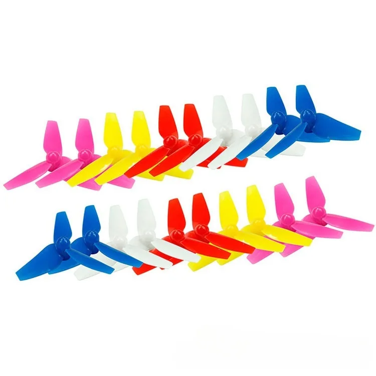 KINGKONG 48mm three-blade positive and negative propeller 8520 hollow cup motor tiny 8X center hole 1mm
