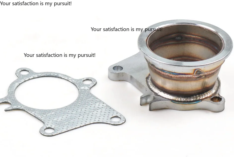 For T3/T4 Turbo Car Retrofit 3 Inch Stainless Steel Turbo Adapter V Type with Flange