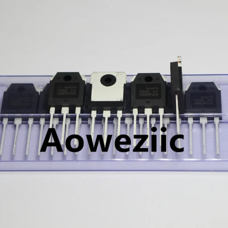 Aoweziic  2023+ 100% New Imported Original TGAN80N65F2DS TGAN80N65FD 80N65F2DS  TO-3P IGBT Tube  Welder Power  80A 650V